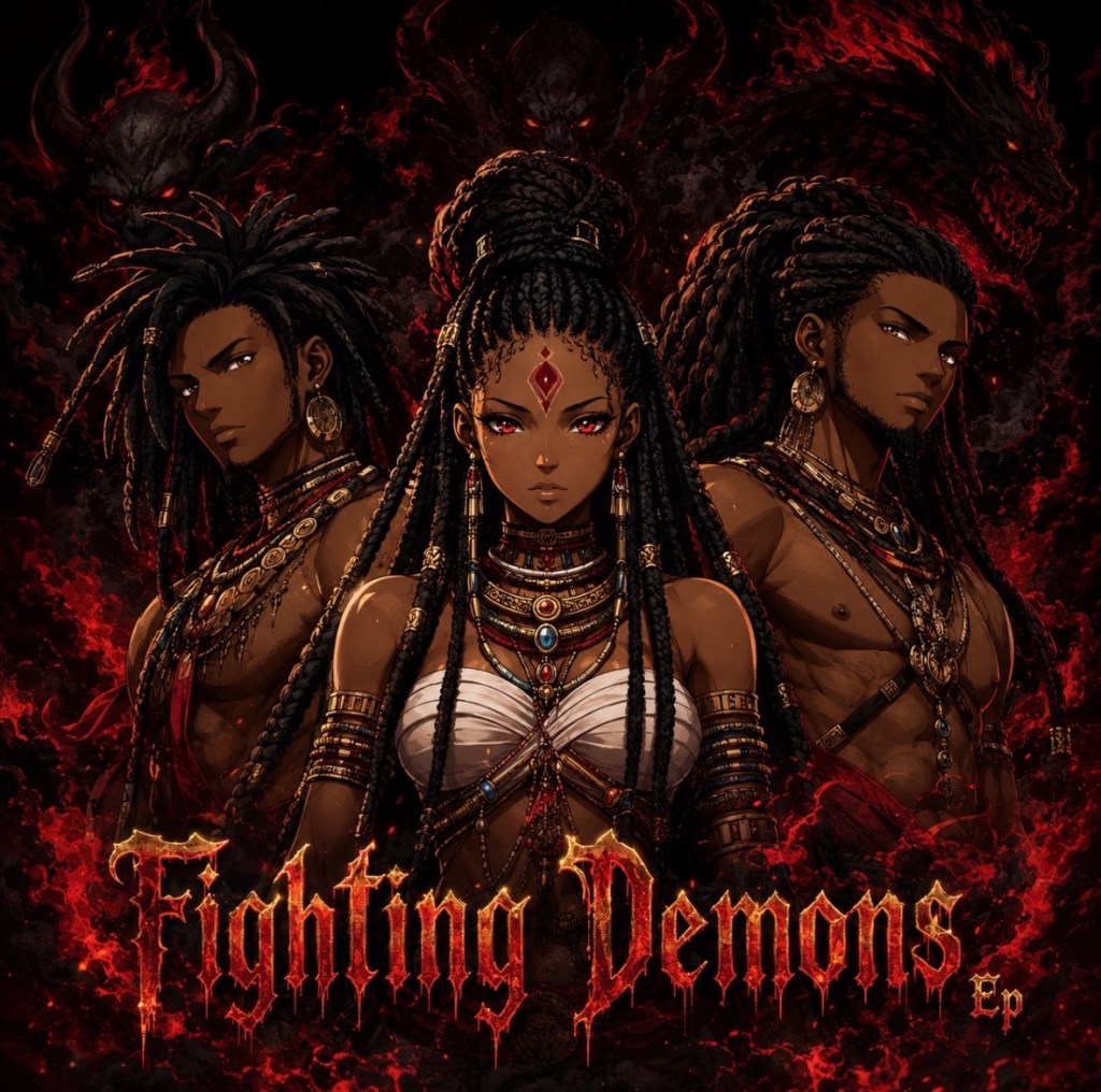 Fighting Demons EP cover art
